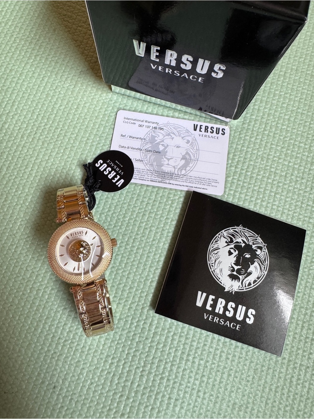 Versace Gold Medusa Women's Watch